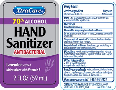 Hand Sanitizer 2oz 2pk Lavender Label